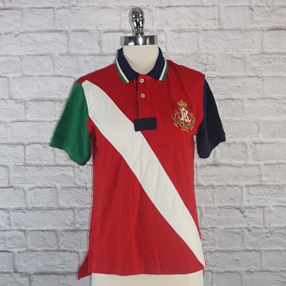 polo ralph lauren crest rugby shirt